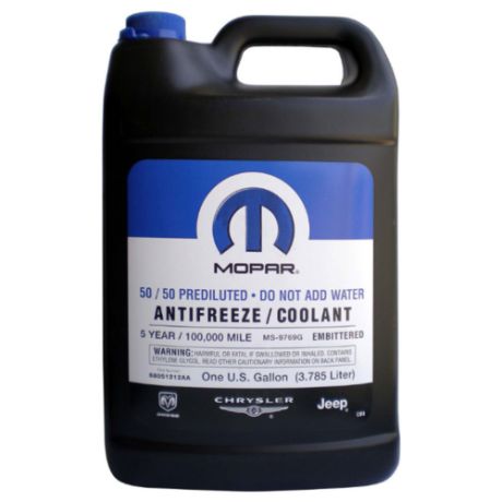 Антифриз Mopar Antifreeze/Cooolant Prediluted 5 Year 3.79 л