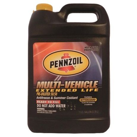 Антифриз Pennzoil Multi-Vehicle Extended Life 50/50 Pre-diluted 3.79 л