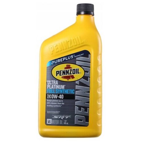 Моторное масло Pennzoil Ultra Platinum SAE 0W-40 0.946 л