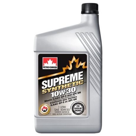Моторное масло Petro-Canada Supreme Synthetic 10W-30 1 л