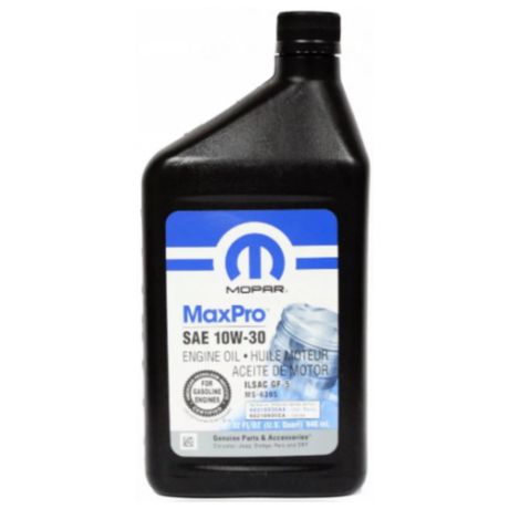 Моторное масло Mopar MaxPro SAE 10W-30 0.946 л