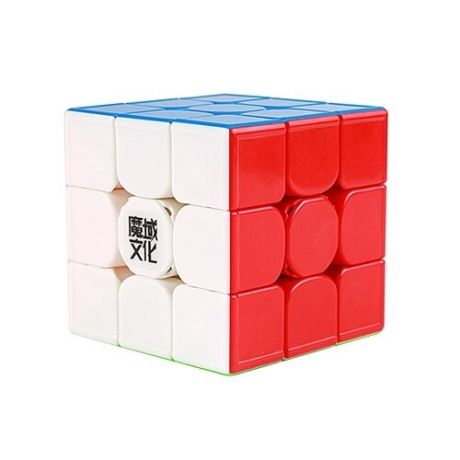 Головоломка Moyu 3x3x3 Weilong GTS3 Magnetic белый/красный