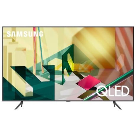Телевизор QLED Samsung QE55Q70TAU 55" (2020) серый титан
