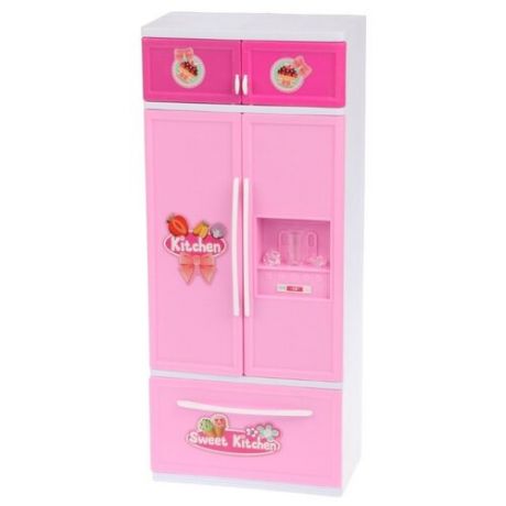 Холодильник Jin Jia Tai 329-2 розовый/голубой