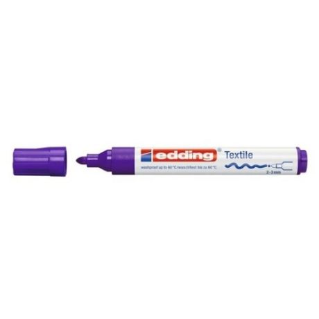 Edding Маркер 2 - 3 мм, 1 шт. (4500) фиолетовый