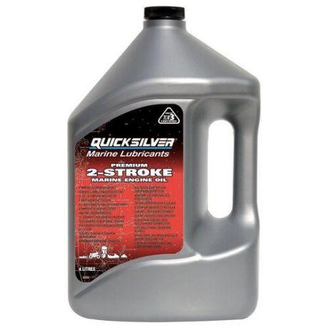 Моторное масло Quicksilver Premium 2-Cycle Outboard Oil 4 л