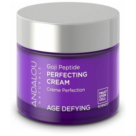 Andalou Naturals Age Defying Goji Peptide Perfecting Cream Крем Пептидный питательный для лица, 50 г