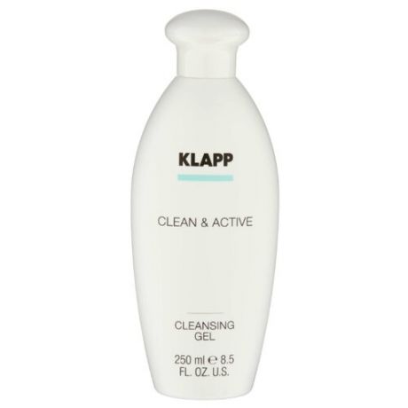 Klapp очищающий гель для лица Clean & Active Cleansing Gel, 250 мл