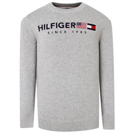 Джемпер TOMMY HILFIGER размер 128, серый