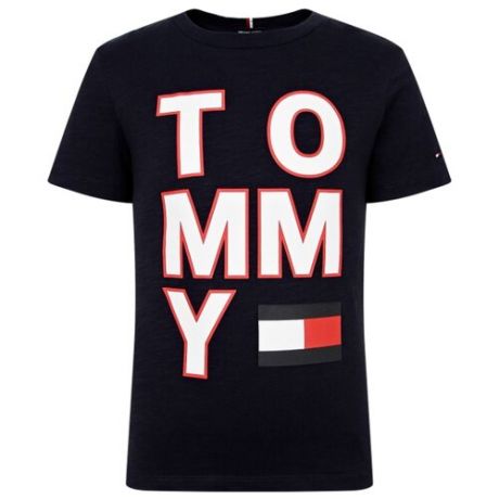 Футболка TOMMY HILFIGER размер 164, синий