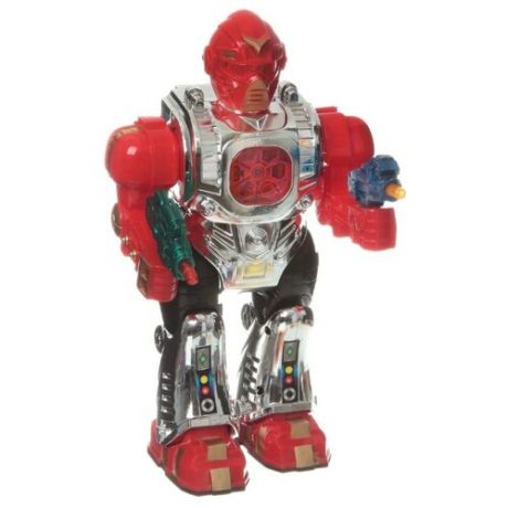 Робот Play Smart Super Robot 9521 серебристый/красный