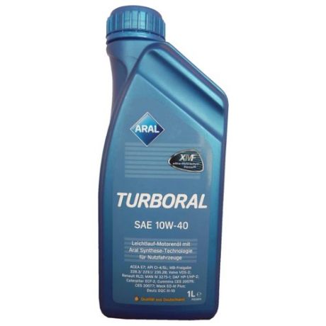 Моторное масло ARAL Turboral SAE 10W-40 1 л