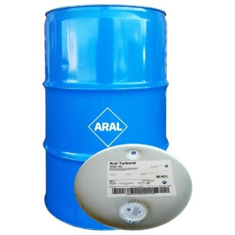 Моторное масло ARAL Turboral SAE 10W-40 60 л