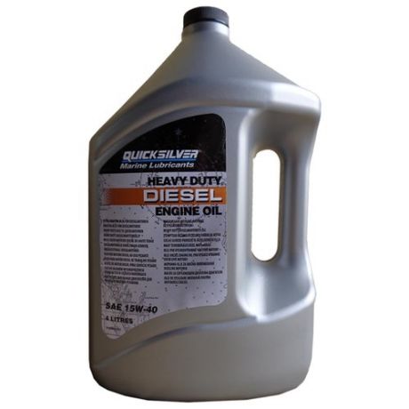 Моторное масло Quicksilver Heavy Duty Diesel 15W-40 4 л