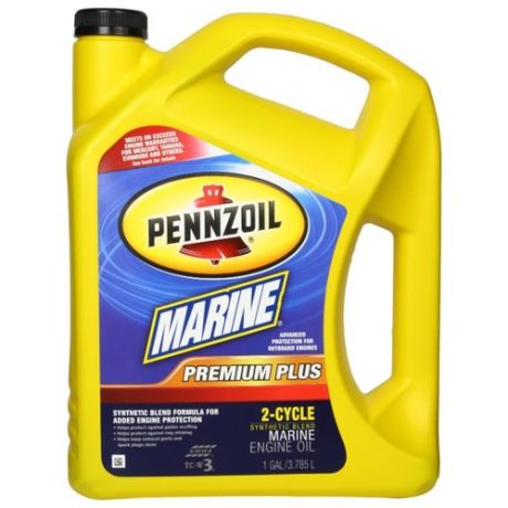 Моторное масло Pennzoil Marine Premium Plus 2-Cycle 3.785 л