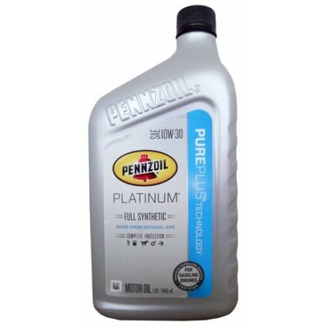 Моторное масло Pennzoil Platinum Full Synthetic SAE 10W-30 0.946 л