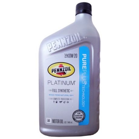 Моторное масло Pennzoil Platinum Full Synthetic SAE 0W-20 0.946 л