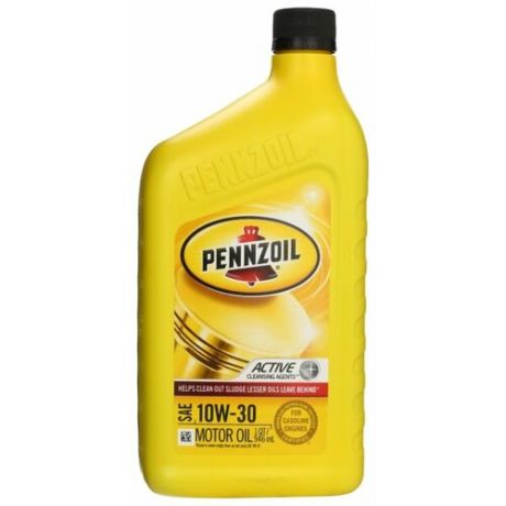Моторное масло Pennzoil SAE 10W-30 0.946 л