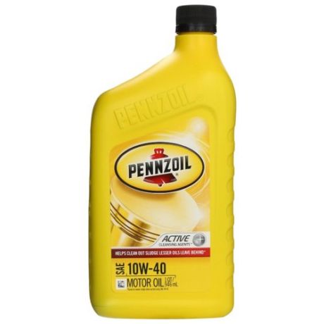 Моторное масло Pennzoil SAE 10W-40 0.946 л