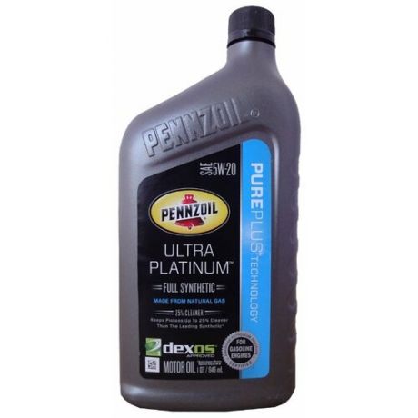 Моторное масло Pennzoil Ultra Platinum SAE 5W-20 0.946 л