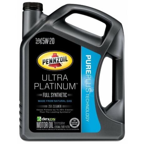 Моторное масло Pennzoil Ultra Platinum SAE 5W-20 4.73 л