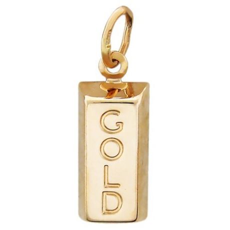 Эстет Подвеска "Gold" из красного золота 01П010765