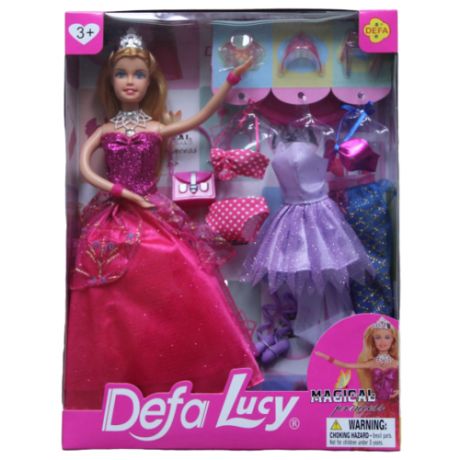 Кукла Defa Lucy Красотка в розовом, 8269