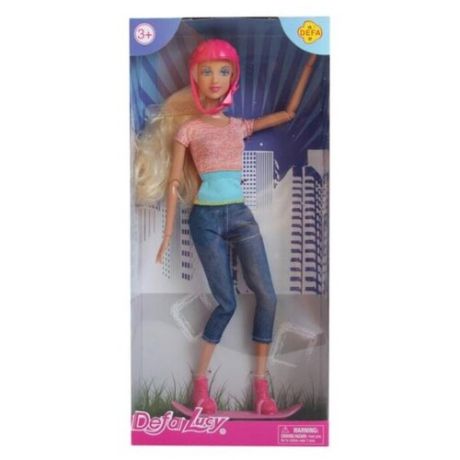 Кукла Defa Lucy На прогулке (розовый), 29 см 8375