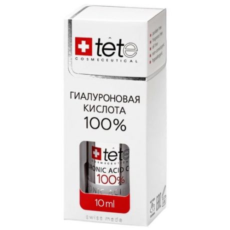 TETe Cosmeceutical Hyaluronic Acid 100% средство для лица Гиалуроновая кислота 100%, 10 мл