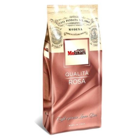 Кофе в зернах Molinari Qualita Rosa, арабика/робуста, 1 кг