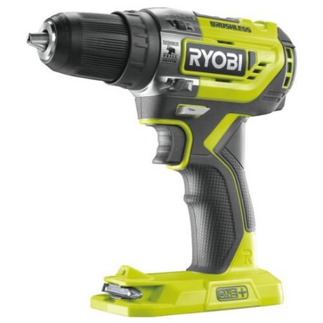 Ударная аккумуляторная дрель-шуруповерт RYOBI R18PD5-0 50 Н·м желтый/черный