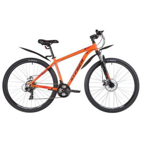 Горный (MTB) велосипед Stinger Element Evo 27.5 TY300 (2020) с крыльями оранжевый 16