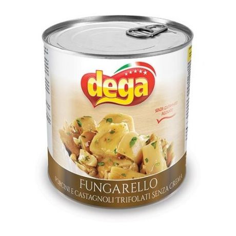 Грибное ассорти Dega Ассорти обжаренных грибов Fungarello без крема нарезанные 780 г