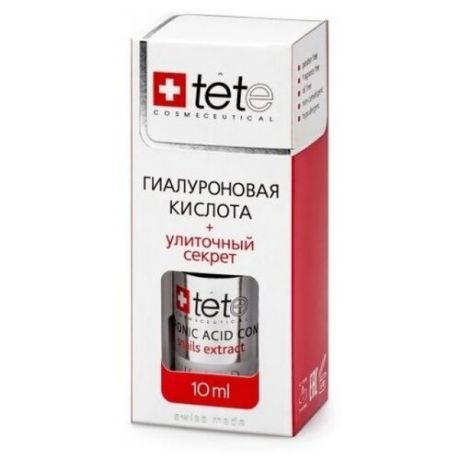 TETe Cosmeceutical Hyaluronic Acid + Snail Extract средство для лица Гиалуроновая кислота с улиточным секретом, 10 мл