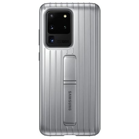 Чехол Samsung EF-RG988 для Samsung Galaxy S20 Ultra, Galaxy S20 Ultra 5G серебристый