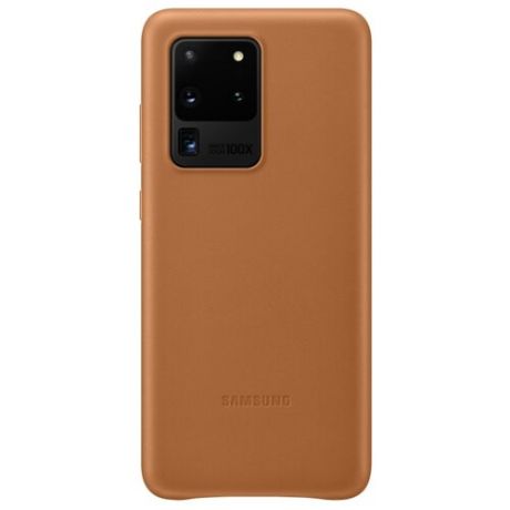 Чехол Samsung EF-VG988 для Samsung Galaxy S20 Ultra, Galaxy S20 Ultra 5G коричневый