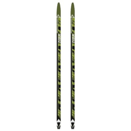 Беговые лыжи Tisa Adventure Step зеленый/черный 210 см
