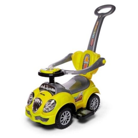 Каталка-толокар Baby Care Cute Car (558W) желтый