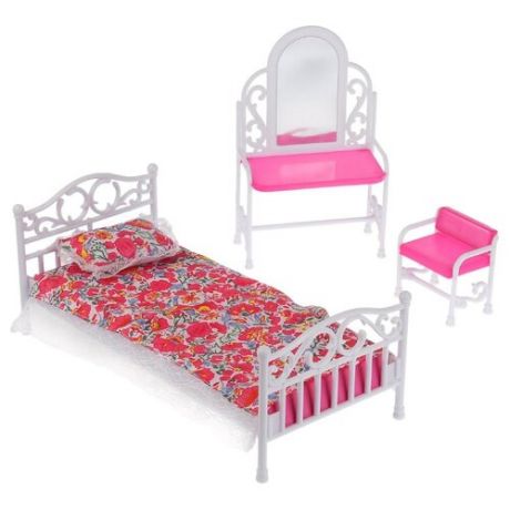 Gloria Набор мебели для спальни Beauty Bedroom (9314) белый/розовый