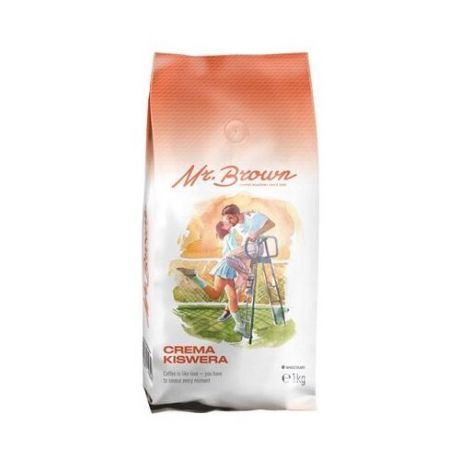 Кофе в зернах Mr.Brown Crema Kiswera, арабика/робуста, 1 кг