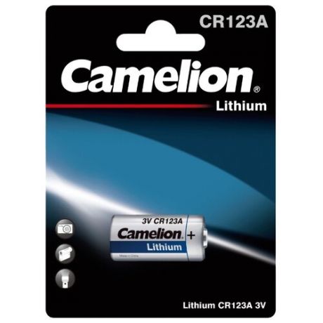 Батарейка Camelion CR123A 1 шт блистер