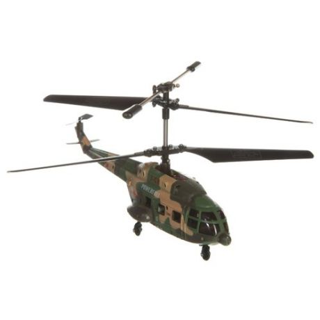 Вертолет Lishitoys Lightning (6011-3) 27 см зеленый/бежевый