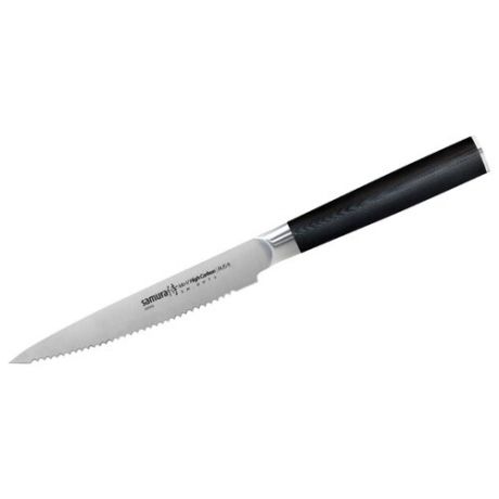 Samura Нож для томатов Mo-V 12 см черный