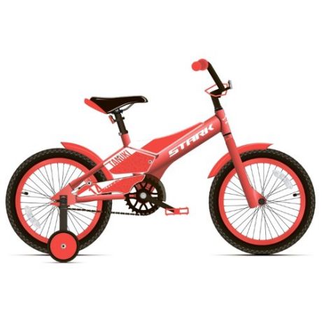 Детский велосипед STARK Tanuki 14 Boy (2020) красный/белый (требует финальной сборки)