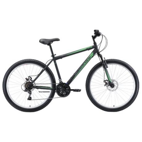 Горный (MTB) велосипед Black One Onix 26 D (2020) черный/серый/зеленый 18" (требует финальной сборки)