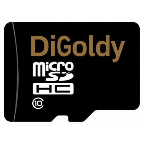 Карта памяти Digoldy microSDHC class 10 32GB + SD adapter