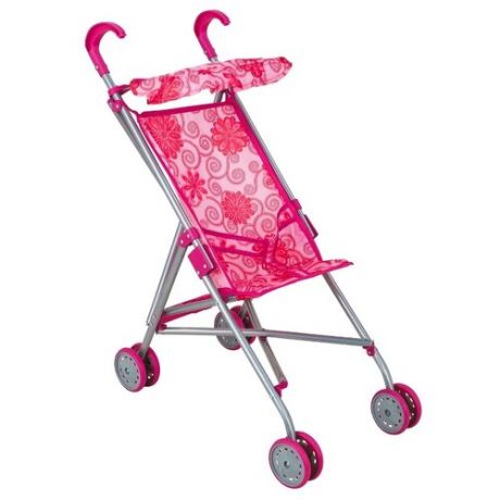 Прогулочная коляска Buggy Boom Mixy 8003 розовый/цветы
