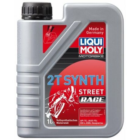 Моторное масло LIQUI MOLY Motorbike 2T Synth Street Race 1 л