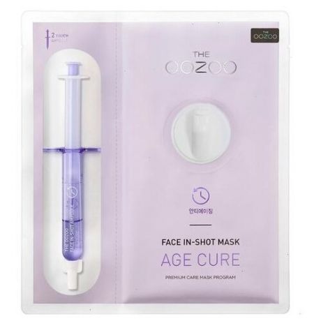 Маска тканевая THE OOZOO Face In-Shot Mask Age Cure для лица