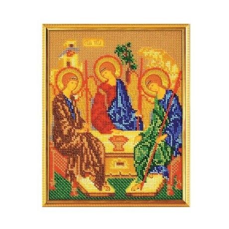 Кроше Набор для вышивания бисером Святая Троица 19 х 24 см (В-167)